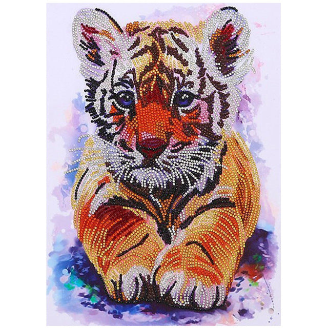 25 Pattern Animal 5D Diy Diamond Painting Cross Ctitch Kits  Wall Sticker Diamond art Mosaic Embroidery Painting New Year Gift