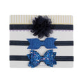 New 3pcs/lot Kids Baby Girls Floral Headband Chiffon Ribbon Bowknot Hair Accessories Hairband Set Elastic Children Kids Headwear
