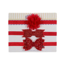 New 3pcs/lot Kids Baby Girls Floral Headband Chiffon Ribbon Bowknot Hair Accessories Hairband Set Elastic Children Kids Headwear