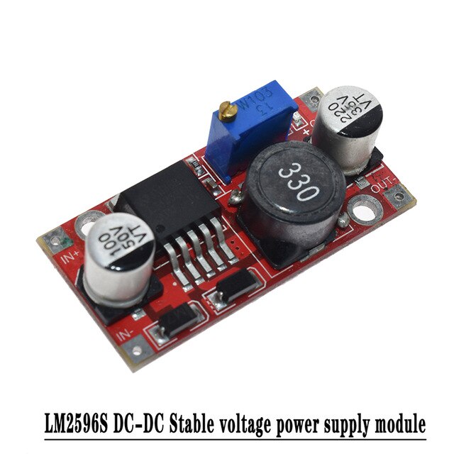 Free Shipping 1pcs LM2596 LM2596S DC-DC 4.5-40V adjustable step-down power Supply module NEW ,High Quality