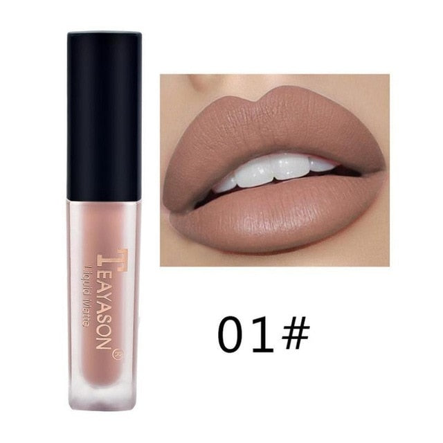 Long-lasting Water Proof Moisturizing Matte Liquid  Lipstick