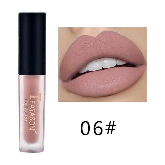 Long-lasting Water Proof Moisturizing Matte Liquid  Lipstick