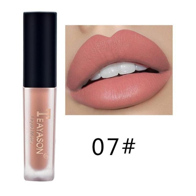 Long-lasting Water Proof Moisturizing Matte Liquid  Lipstick