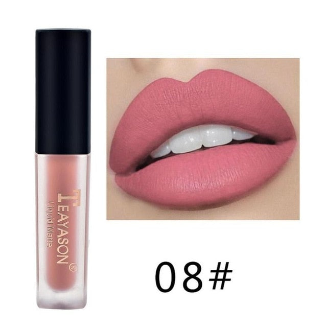 Long-lasting Water Proof Moisturizing Matte Liquid  Lipstick