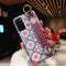 Bright Tiles Print Wristlet Case For Samsung Galaxy A50 A51 A70 A71 A30s A20 S8 S9 S10 S20 Plus Ultra Note 10 plus