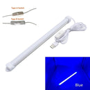 USB LED Light Bar 5V Rigid LED Strip for the Kitchen Dimmable Aluminum Light Bar for Under Cabinet Lighting Warm Cool White