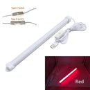 USB LED Light Bar 5V Rigid LED Strip for the Kitchen Dimmable Aluminum Light Bar for Under Cabinet Lighting Warm Cool White