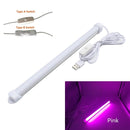 USB LED Light Bar 5V Rigid LED Strip for the Kitchen Dimmable Aluminum Light Bar for Under Cabinet Lighting Warm Cool White