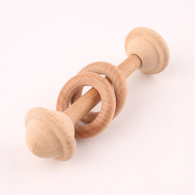 Wooden Rattle Toys