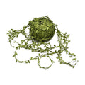 10 Meter Silk Leaf-Shaped Handmake Artificial green Leaves For Wedding Decoration DIY Wreath Gift Scrapbooking Craft Fake Flower