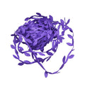 10 Meter Silk Leaf-Shaped Handmake Artificial green Leaves For Wedding Decoration DIY Wreath Gift Scrapbooking Craft Fake Flower
