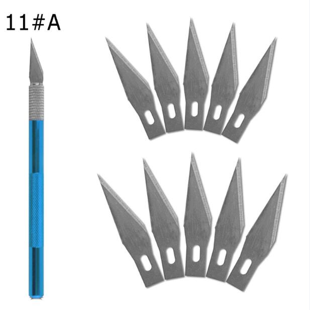 1 Knife Handle with 11 Blade Replacement 1