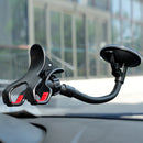 Car Phone Holder 360 Degree Rotate Mobile Phone Stand Car Mount For iphone 11 Pro XS X Windshield Long Arm Clip Phone Car Holder