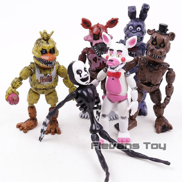 Five Nights at Freddy's Nightmare PVC Action Figures Toys