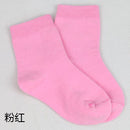 20 Pieces=10 Pairs Children Socks Spring&Autumn Cotton High Quality Candy Colors Girls Socks With Boys Socks 1-9 Year Kids Socks