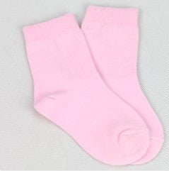 20 Pieces=10 Pairs Children Socks Spring&Autumn Cotton High Quality Candy Colors Girls Socks With Boys Socks 1-9 Year Kids Socks
