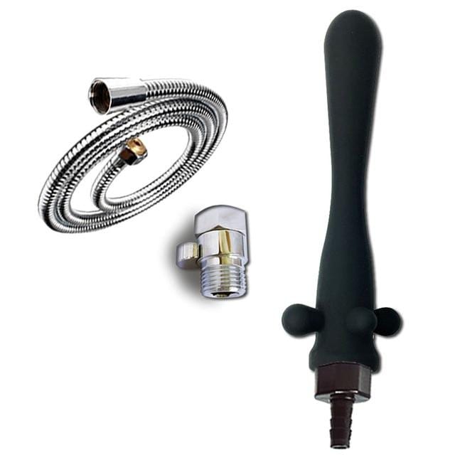 Silicone Enema Shower Nozzle For Ass Healthy Rectal Anal Syringe Douche System Gay Vaginal Cleansing Shower Head Anal Cleaner