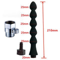 Silicone Enema Shower Nozzle For Ass Healthy Rectal Anal Syringe Douche System Gay Vaginal Cleansing Shower Head Anal Cleaner