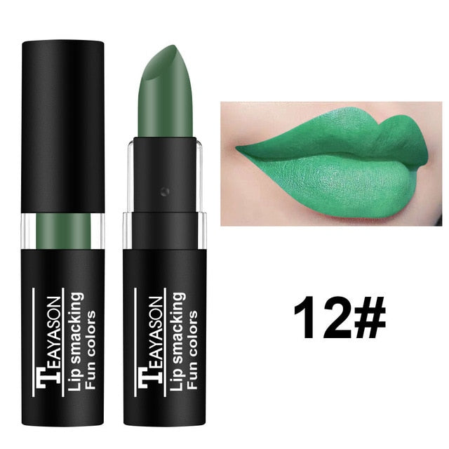 THighly Pigmented Waterproof Matte Velvety Smooth Lipstick
