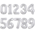 Aluminium Foil Number Balloons
