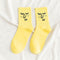 1 Pair Korea Funky Harajuku Trend Women Candy Colors Casual Funny Socks Girl Kawaii Socks Unisex Surprise Mid Women Crew Socks