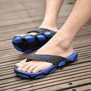 Men Message Slippers Summer New Arrival Man Flip Flops Fashion Pinch Feet Male Beach Shoes Lightweight Thongs 2019 Male Footwear