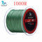 2019 New 300M 500M 1000M 4 Strands 8-80LB Braided Fishing Line PE Multilament Braid Lines wire Smoother Floating Line