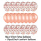 20Pcs Rose Gold Balloon Set Confetti Metallic Balloons Birthday Party Wedding Decoration Anniversary Globals Baby Shower Balloon