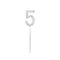 1Pc Glitter Alloy Rhinestone Number Cake Toppers Baby Shower Birthday Decoration Wedding Gold Silver Digital Cakes Dessert Decor