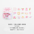 45 pcs/pack Cute Candy Series Journal Decorative Stickers Scrapbooking Stick Label Diary Stationery Album animal cat Stickers
