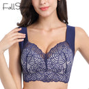 FallSweet Wire Free Lace Bras for Women Plus Size Vest Lingerie Thin Cup Brassiere Eveyday Wear