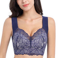 FallSweet Wire Free Lace Bras for Women Plus Size Vest Lingerie Thin Cup Brassiere Eveyday Wear