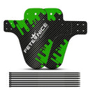 2pcsNew Mountain Bike Accessories Mudguard 3D Carbon Fiber Twill Cycling Mtb Fenders Rear Mud Guard Wings for Road Bicycle Goods