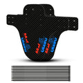 2pcsNew Mountain Bike Accessories Mudguard 3D Carbon Fiber Twill Cycling Mtb Fenders Rear Mud Guard Wings for Road Bicycle Goods