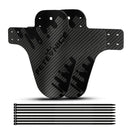 2pcsNew Mountain Bike Accessories Mudguard 3D Carbon Fiber Twill Cycling Mtb Fenders Rear Mud Guard Wings for Road Bicycle Goods