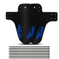 2pcsNew Mountain Bike Accessories Mudguard 3D Carbon Fiber Twill Cycling Mtb Fenders Rear Mud Guard Wings for Road Bicycle Goods