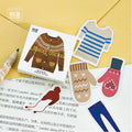 Cute Vaporwave Label Kawaii Diary Handmade Adhesive Paper Flake Japan Sticker Scrapbooking Stationery Stationery