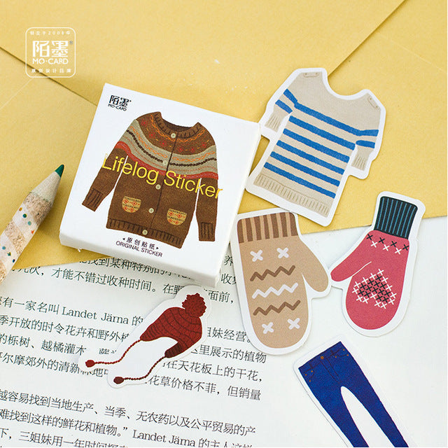 Cute Vaporwave Label Kawaii Diary Handmade Adhesive Paper Flake Japan Sticker Scrapbooking Stationery Stationery