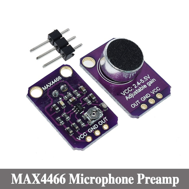 Selling Sound sensor module sound control sensor MAX4466 MAX9814switch detection whistle switch microphone amplifier For Arduino