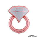 Rose Gold Bride to be Letter Foil Balloon Wedding Bridal Shower Engagement Hen Party Decor Bachelorette Party Supplies