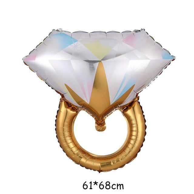 Rose Gold Bride to be Letter Foil Balloon Wedding Bridal Shower Engagement Hen Party Decor Bachelorette Party Supplies