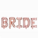 Rose Gold Bride to be Letter Foil Balloon Wedding Bridal Shower Engagement Hen Party Decor Bachelorette Party Supplies
