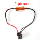 50W H1 H3 H7 H11 9006 hb3 hb4 h9 h8 h10 Car Load Resistor Error Canceller LED Decoder Canbus Free Wiring Canceller Decoder Light