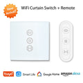 Remote Control Blind Shutter Tuya Smart Life EU WiFi Curtain Touch Switch Voice Control by Google Home Alexa echo App Timer