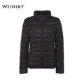 Spring Autumn Women Ultralight Thin Down Jacket White Duck Down Hooded Jackets Warm Winter Coat Parka Female Portable Outwear