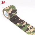 4.5m Hunt Disguise Elastoplast Camouflage Elastic Wrap Tape Self Adhesive Sports Protector Ankle Knee Finger Arm Bandage