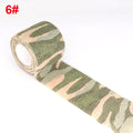 4.5m Hunt Disguise Elastoplast Camouflage Elastic Wrap Tape Self Adhesive Sports Protector Ankle Knee Finger Arm Bandage