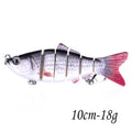 13.7cm 27g Sinking Wobblers 8 Segments Fishing Lures Multi Jointed Swimbait Hard Bait Fishing Tackle For Bass Isca Crankbait