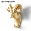 Hook Home Hook Decorative Hook Gold Animal Hooks Keys Holder Wall Home Wall Hook Multifunction Hanging Hook Holder Wall Hook