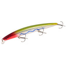 Best selling 1pcs 18cm 24g big long fish Minnow sea fishing lure bait 3D eyes Strong hooks lures for sea fishing
